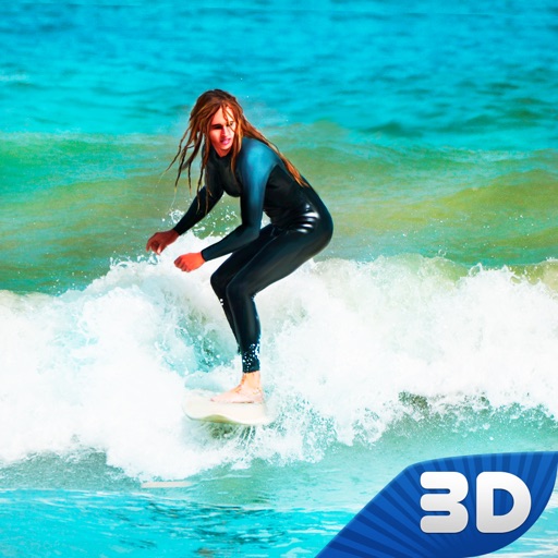 Water Surfing Board: Rider Sim icon