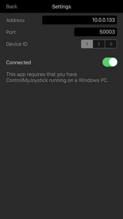 ControlMyJoystick Remote