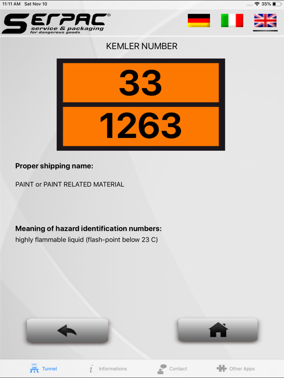 ADR Tunnels and Services App voor iPhone, iPad en iPod touch AppWereld