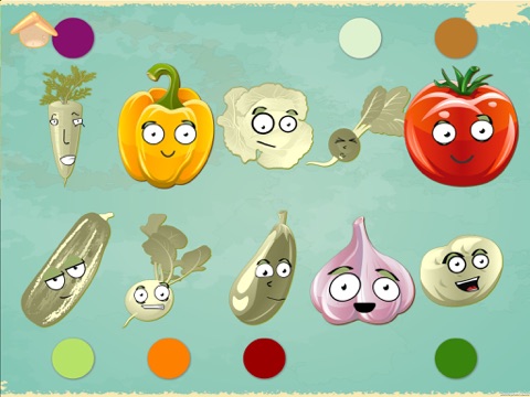 Скачать игру Смешные овощи! Игры для детей