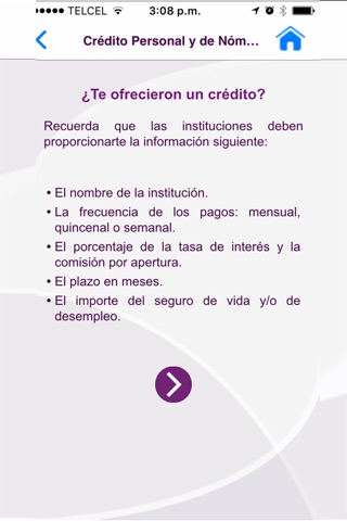 Credito Personal y de Nomina screenshot 3