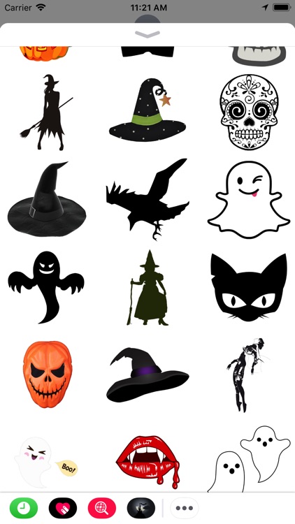 Mysterious Halloween Stickers