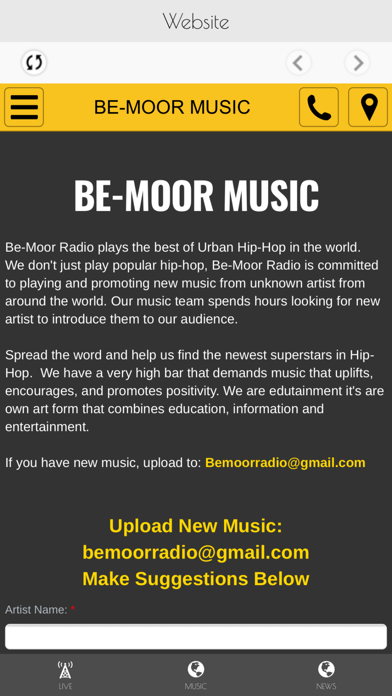 Be-Moor Radio screenshot 3