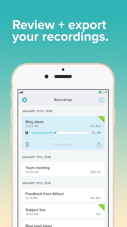 Temi - Record and Transcribe screenshot-3