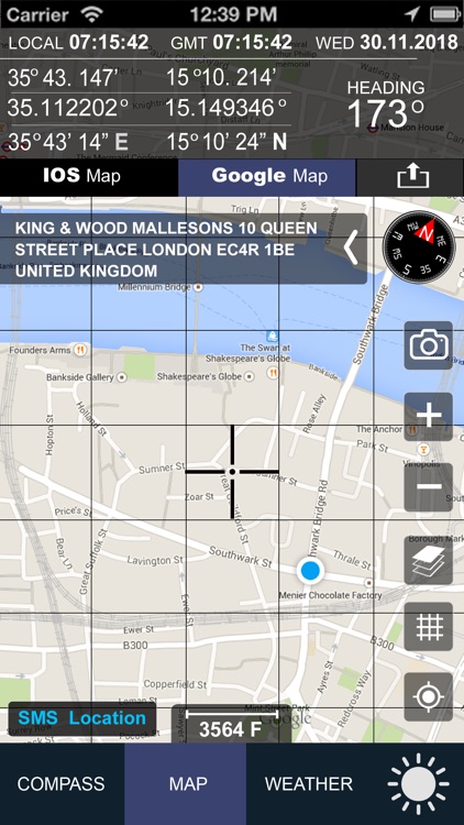 Compass GPS(Map, Weather)