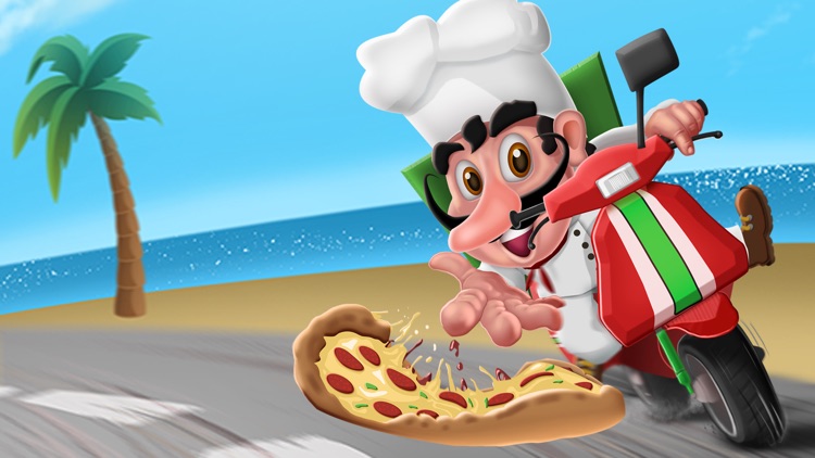 Moto Racing Pizza screenshot-0