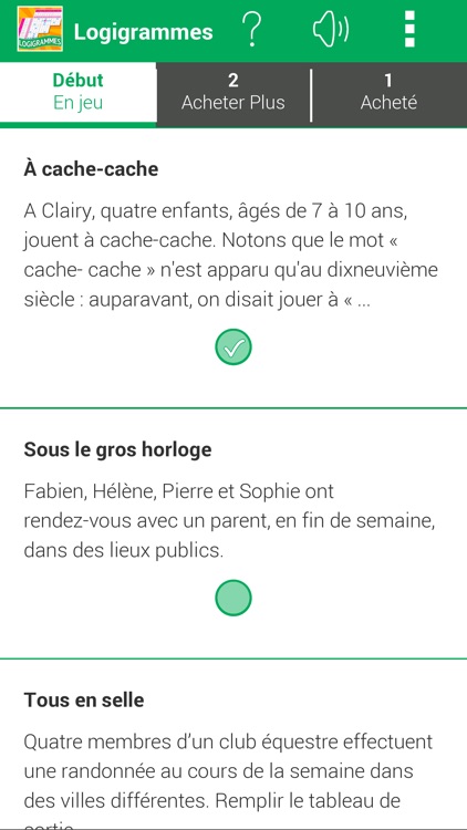 Logic Puzzles in French screenshot-3