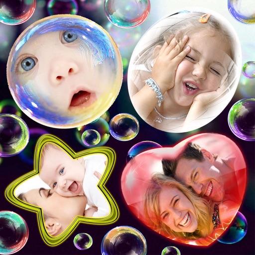 Photo Bubbles and Stickers iOS App