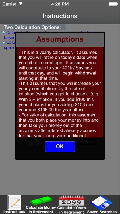 Easy Retirement Calculator screenshot-4