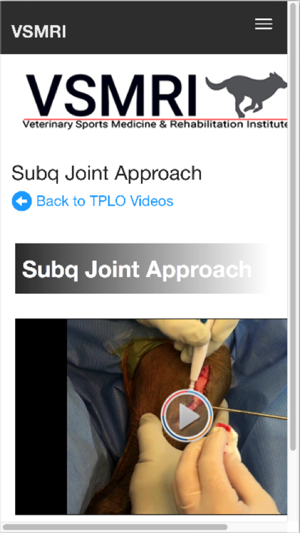 Vet Sports Medicine Rehab Inst(圖3)-速報App