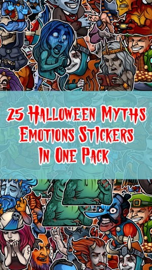 Halloween Myths Stickers Pack!(圖1)-速報App