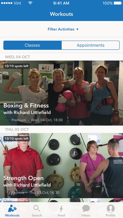 Total Fitness TFM screenshot 2