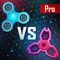 Fidget spinner Multiplayer Game Features: