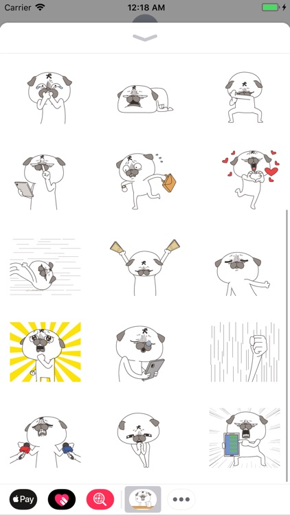 ShihTzu Doggie Stickers