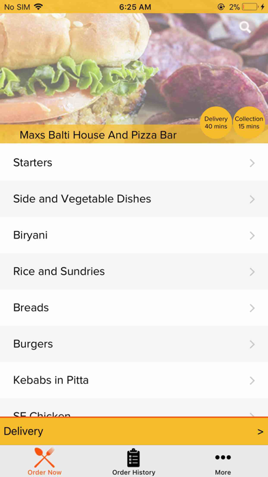 How to cancel & delete Maxs Balti House And Pizza Bar from iphone & ipad 1