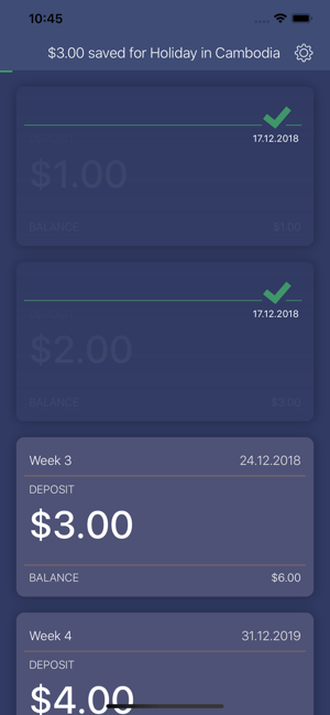 52 Weeks Saving Challenge