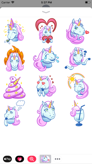 Unicorn Emojis Sticker Pack(圖3)-速報App