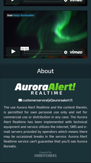 Aurora Alert - Rovaniemi(圖4)-速報App