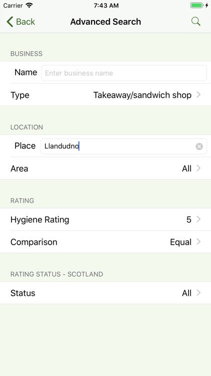 Food Hygiene Ratings UK screenshot-4