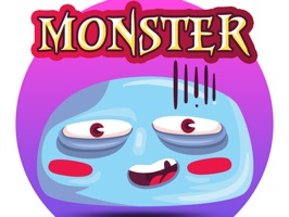 Awaken your messages with this fun Monster sticker pack