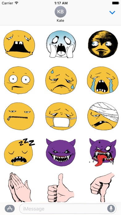American Style Comics Emoji screenshot 2