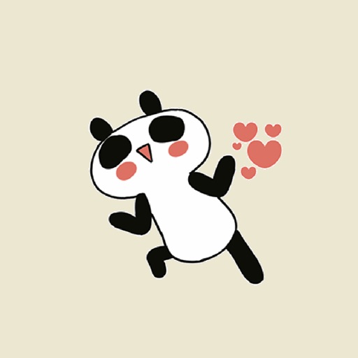 Panda Punny Animated Bear Icon