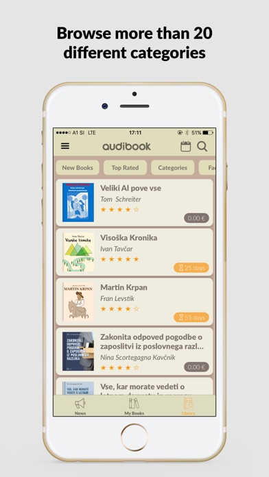 Audibook screenshot 3