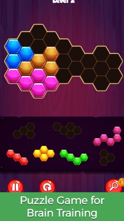 Hexagon Puzzle Challenge by Nguyen Trong Toan