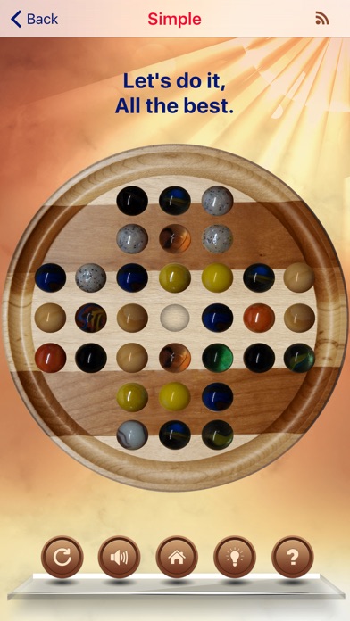 Marble Solitaire : Peg Game screenshot 2