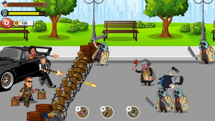 Gangster Gun - Zombie Attack screenshot-3