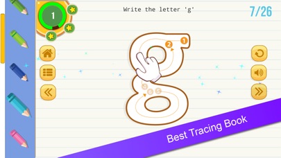 English Tracing Book : Letters screenshot 2
