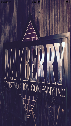 Mayberry Construction App