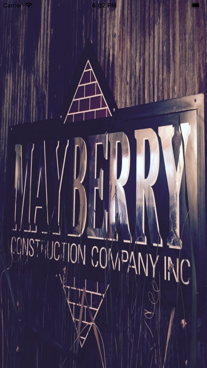 Mayberry Construction App