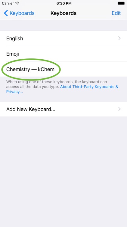 kChem - Chemistry Keyboard screenshot-4