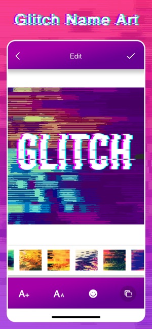 Glitch Effect Name Art(圖1)-速報App