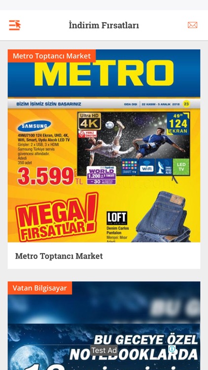 İndirim Fırsatları Broşürler