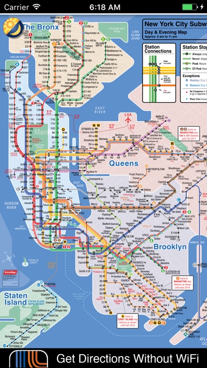 NYC Subway KICKMap Lite