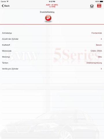 AutoParts  Audi A1 screenshot 4