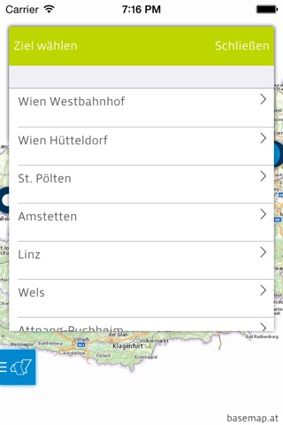 WESTbahn screenshot 4