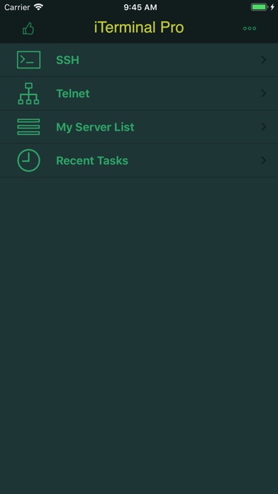 iTerminal Pro For iPhone screenshot1