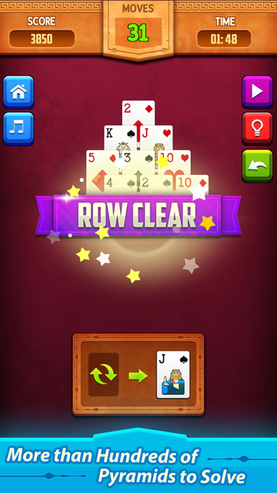 How to cancel & delete Pyramid Solitaire: Card Game from iphone & ipad 3
