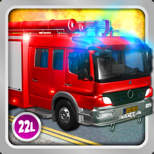 Kids Vehicles Fire Truck games by 22learn, LLC