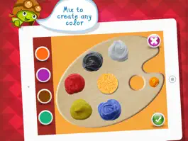 Game screenshot Color Mix n’ Paint (Dinosaur) apk