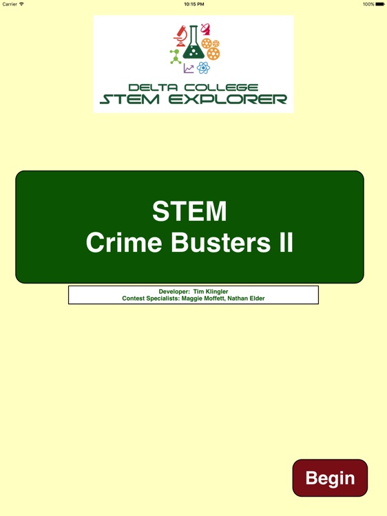 Delta STEM Crime Busters 2