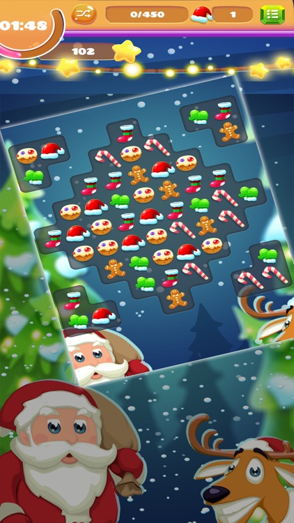 Christmas Swipe Sweeper Match