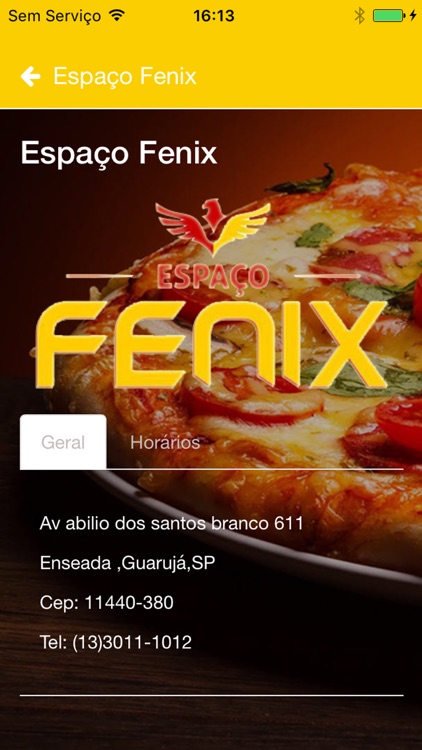 Pizzaria Espaço Fenix