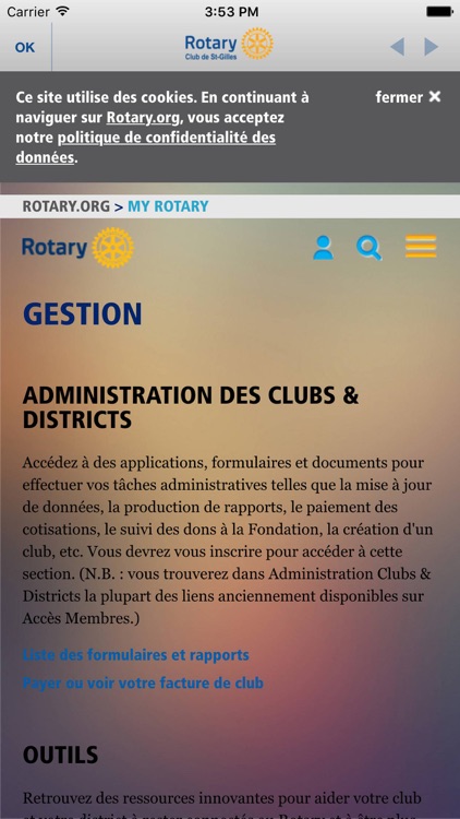 Rotary Club St-Gilles screenshot-3