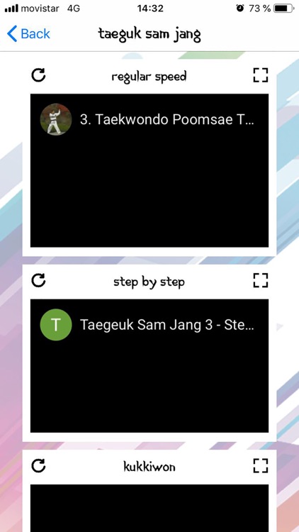 Taekwondo Poomsaes NoAds screenshot-3