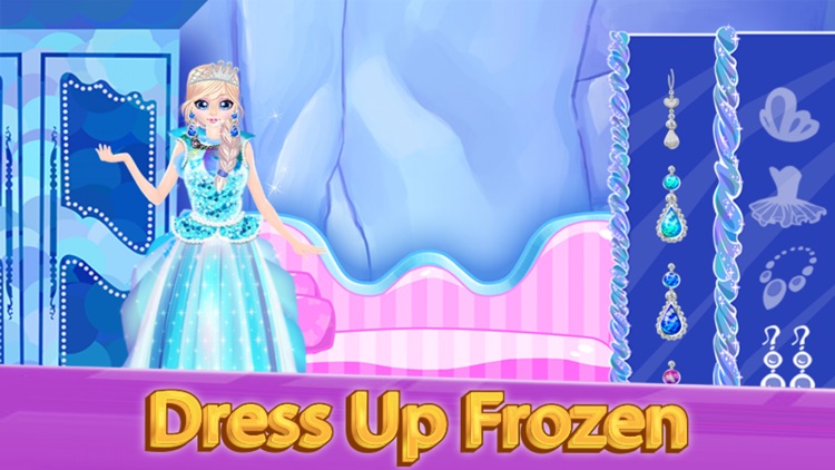 Ice Ballerina: Dress Up Snow