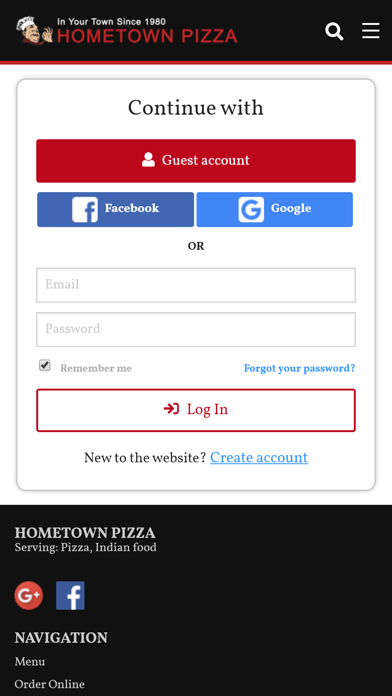Hometown Pizza screenshot 2